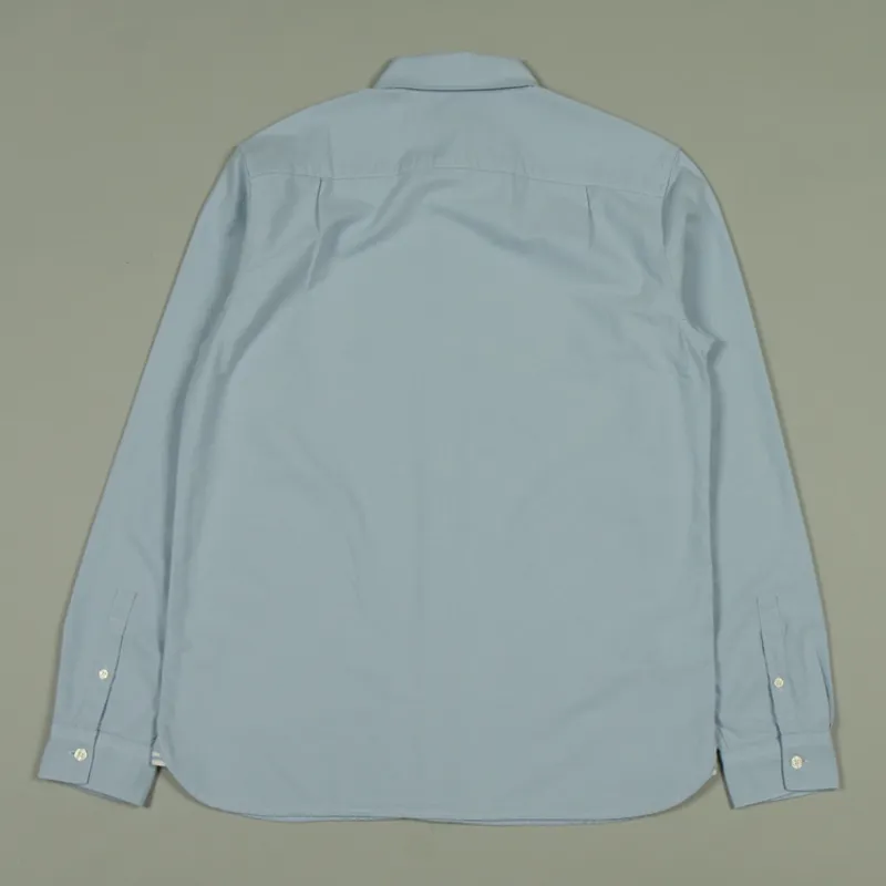 Fred Perry Oxford Shirt - Light Smoke-3
